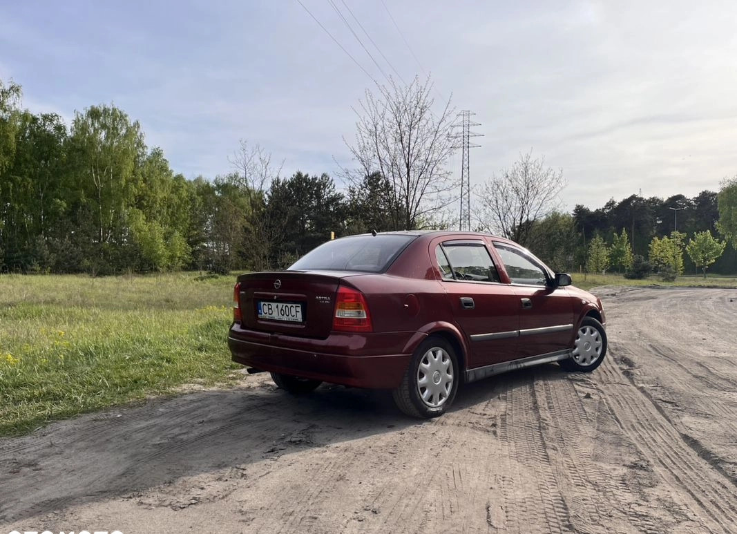 Opel Astra cena 4700 przebieg: 196769, rok produkcji 1998 z Bydgoszcz małe 92